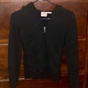 Black cotton vintage Juicy Couture jacket.